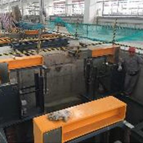 上海浦東國際機場旅客捷運系統工程-車輛基地地鐵列車專用架車設備